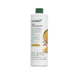 Herbalife Fibre Concentrate bottle with orange flavor and green cap on white background, 500 ml